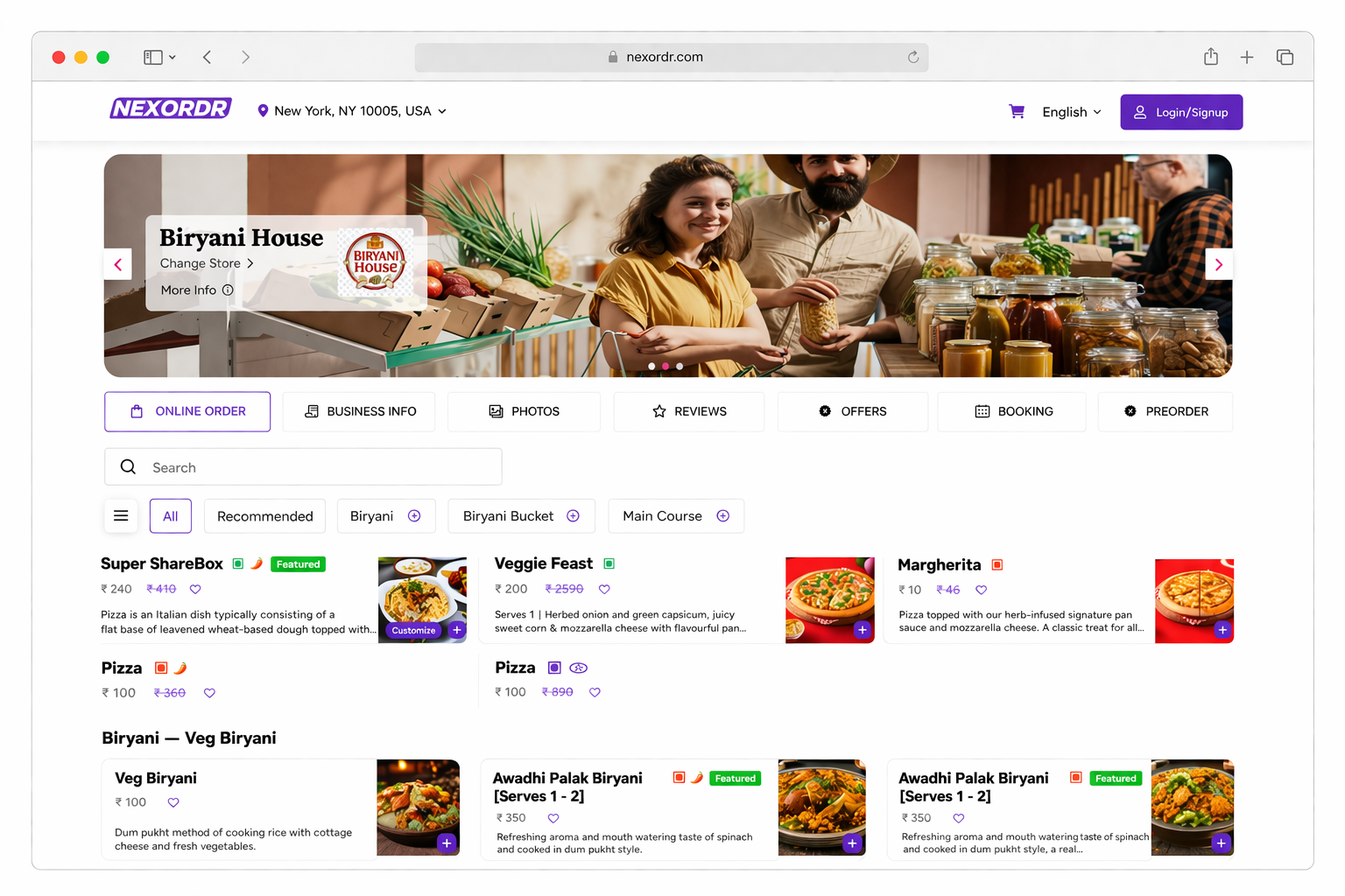 Run your restaurant seamlessly with Nexordr