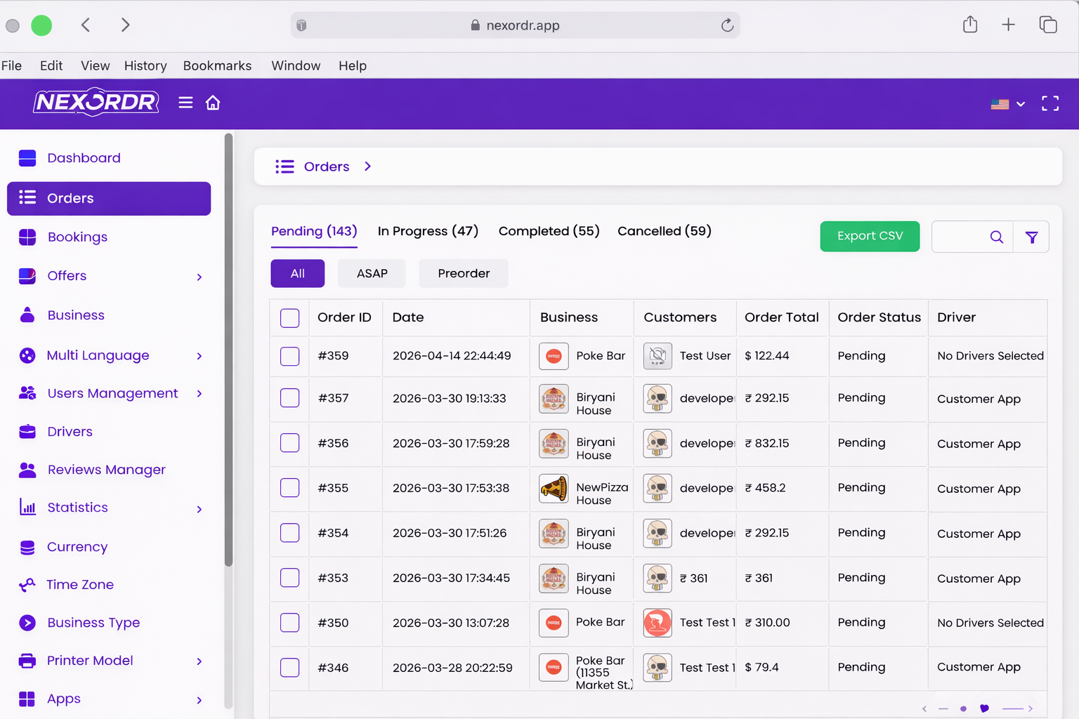 dashboard.nexordr