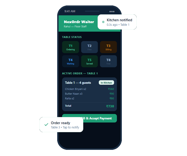 nexordr waiter