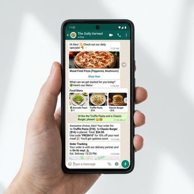 Accept Orders Through WhatsApp