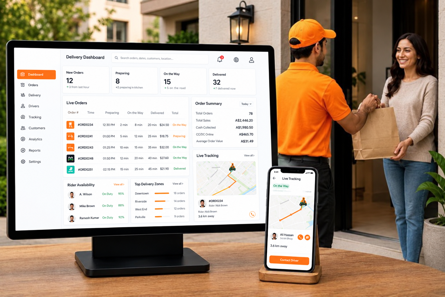 Delivery and Order Management
